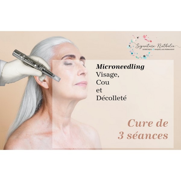 Signature Nathalie Microneedling Visage Cou Et D Collet Cure S Ances